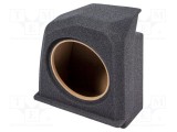 Carcasă difuzor MDF melanj negru 250mm BASSER pentru BMW 14l