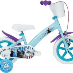 Bicicleta pentru copii Huffy Frozen , roti 12inch, cadru otel (Albastru)