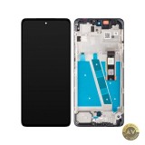 Display cu Touchscreen Motorola Moto G72 cu Rama Negru Service Pack 5D68C21701