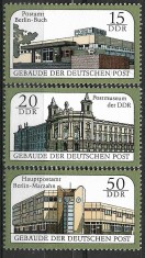 B0667 - Germania DDR 1988 - Arhitectura 3v. neuzat,perfecta stare