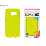 Husa Mercury Jelly Samsung G925 Galaxy S6 Edge Verde Blister, Silicon