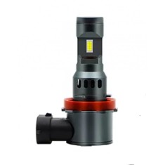 Set 2 becuri LED HIR2 / 9012 55W, AutoREY&reg; lumina alb-rece, 25.000 Lumeni, Fara cablu si ventilator inclus