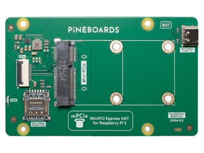 Adaptor Raspberry Pi PCIe SIM USB foto