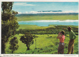 Bnk cp Tanzania - Craterul Ngorongoro - necirculata, Printata