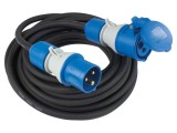 Prelungitor Alimentare AS SCHWABE 3G2,5mm&sup2; 10m Negru 1 Priză Cod 61407