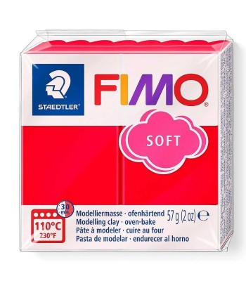 Pastă polimerică FIMO Soft 57g Roșu Ferrari foto