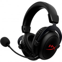 Casti gaming HyperX Cloud Core, Wireless, Compatibil PC, Negru