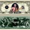 !!! SUA = FANTASY NOTE (TJ6) = TRUPA &#039;&#039; VAN HALEN &#039;&#039; - 2021 - UNC