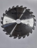 Disc circular pentru lemn Worcraft 210 mm, 24 dinti, alezaj 30 mm