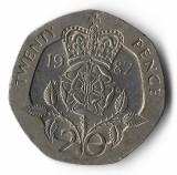 Canada 20 pence 1987
