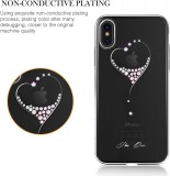 Cumpara ieftin Husa Kingxbar pentru Apple iPhone X design Cristale - Silver, MyStyle