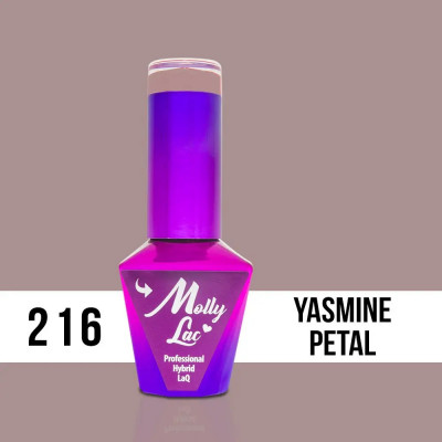MOLLY LAC UV/LED Obsession - Yasmine Petal 216, 10ml foto
