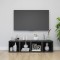vidaXL Comode TV, 4 buc., gri extralucios, 37x35x37 cm, PAL 805524