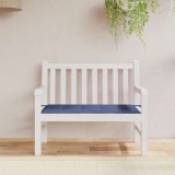 VidaXL Pernă bancă de grădină, bleumarin, 120x50x4 cm, textil Oxford