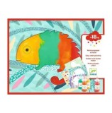 Cumpara ieftin Set creativ Djeco - Bebe apasa si picteaza