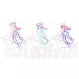 Cumpara ieftin Figurina de Craciun Cei trei magi, 504 LED-uri, 70x50 cm