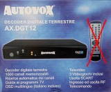 Receiver DVB-T - AUTOVOX model DGT08N - Decoder Digital Terestru, Receivere digitale