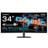Monitor Consumer GIGABYTE MO34WQC36, 34 , 3440 x 1440 pixeli, Black