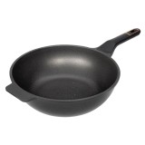 Tigaie wok PH-WP30, aluminiu, negru, 30 cm