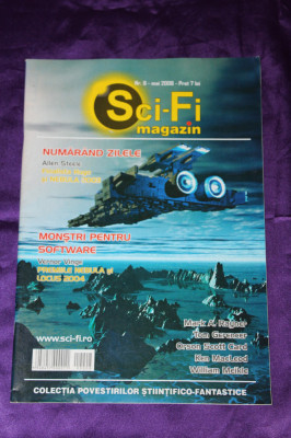 revista SCi FI MAgazin nr 8 2008 Colectia povestirilor stiintifico-fantastice foto