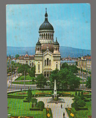 CPIB 17224 CARTE POSTALA - CLUJ NAPOCA. CATEDRALA ORTODOXA foto