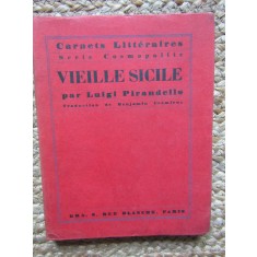 Vieille Sicile Luigi PIRANDELLO 1928 EXEMPLAR NUMEROTAT NR. 598