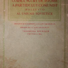 CURSUL SCURT DE ISTORIE A PARTIDULUI COMUNIST ( BOLSEVIC ) AL UNIUNII SOVIETICE