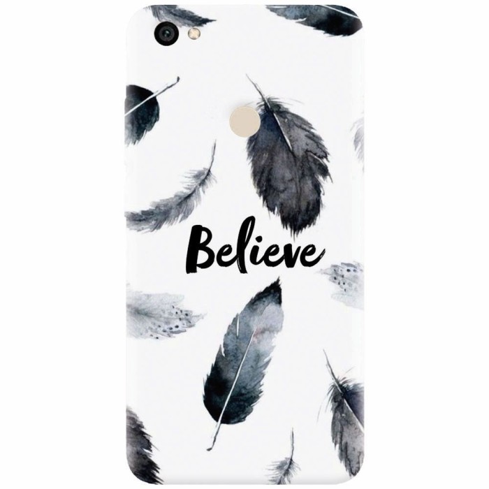Husa silicon pentru Xiaomi Redmi Note 5A, Believe