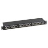 Patch Panel 1U, FTP cat6A, 24 porturi RJ45 - ASYTECH Networking ASY-PP-FTP6A-24