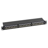 Patch Panel 1U, FTP cat6A, 24 porturi RJ45 - ASYTECH Networking ASY-PP-FTP6A-24