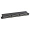 Patch Panel 1U, FTP cat6A, 24 porturi RJ45 - ASYTECH Networking ASY-PP-FTP6A-24