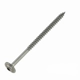 Surub dulgherie pentru lemn cap plat/inecat inox A2 (304) M8x100 mm