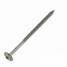 Surub dulgherie pentru lemn cap plat/inecat inox A2 (304) M8x100 mm