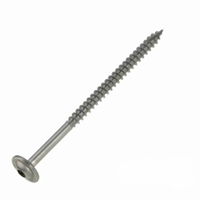 Surub dulgherie pentru lemn cap plat/inecat inox A2 (304) M8x100 mm foto
