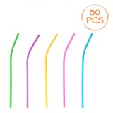 Paie Reutilizabile, Multicolor, Set 50 Bucăți, 5x210mm, Oem