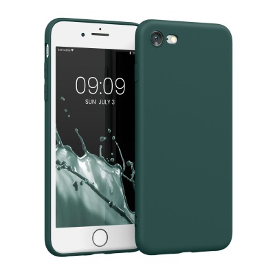 Husa pentru Apple iPhone 8 / iPhone 7 / iPhone SE 2, Silicon, Verde, 39458.184 foto