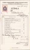 HST A884 Factură 1914 Magyar Gyermektanulmany Tarsasag Konyvkiado