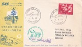 FILATELIE TEMATICA - PLIC SUEDIA TEMATICA AVIATIE FAUNA RATA