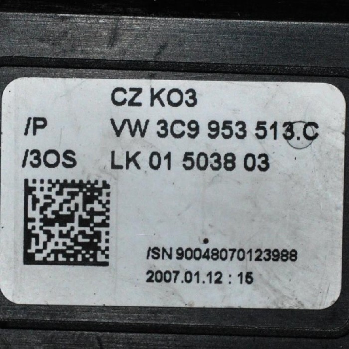 Maneta semnalizare ștergătoare VW PASSAT B6 3C2 2007 OEM: 3C9953513C3C9953507AH 2110166