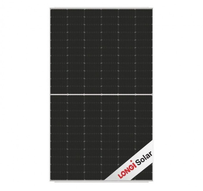 Panou fotovoltaic Longi LR5-66HIH-500M, monocristalin, silver, Half-Cut Cell, 500 W