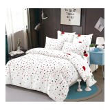 Cumpara ieftin Lenjerie de Pat Bumbac Finet, 6 Piese, Pat Dublu - CPL232