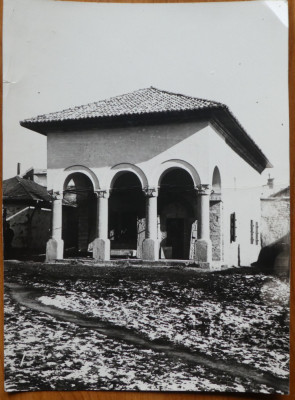 Foto interbelica , Manastirea Golia , cu insemnari Petre Constantinescu Iasi foto