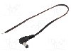 Cablu alimentare DC, cabluri, DC 5,5/2,1 mufa, negru, 0,25m, BQ CABLE - DC.CAB.6201.0020