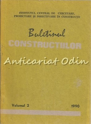 Buletinul Constructiilor II - Florin Chiriac, Dan Dumitrescu, Iorgu Nicula foto