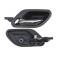 Maner usa interior Bmw Seria 5 (E39), 01.1996-2000; Seria 7 (E38), 04.1994-12.2001 , fata, Stanga, negru; cu tija cromata