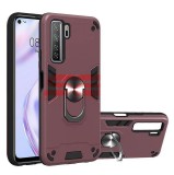 Toc TPU+PC Armor Ring Case Samsung Galaxy A21s Wine