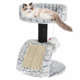 Pets Collection Turn de zg&acirc;riat pt pisici/suport cu șoarece 30x30x40cm