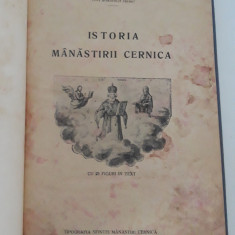 Carte veche 1930 Athanasie Mironescu Istoria Manastirii Cernica