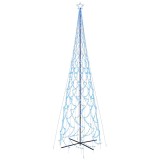 Cumpara ieftin Brad de Craciun conic, 3000 LED-uri, albastru, 230x800 cm