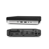 Unitate PC Refurbished, HP ELITEDESK 800 G5 USFF, Procesor I5 9500, Memorie RAM 8 GB, SSD 256 GB NVME, Windows 11 Pro